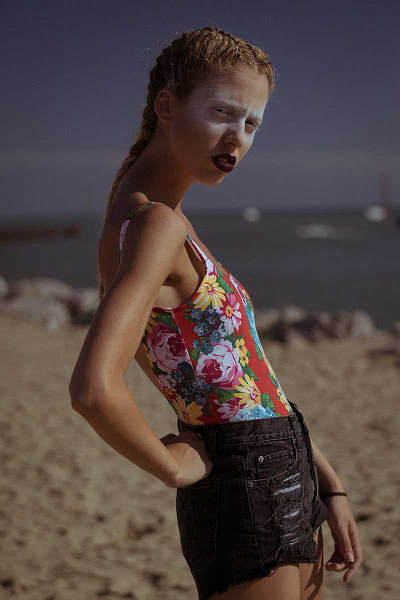Beachwear - Swimsuit - Venezia fotografo - Hair Style - Hair Cut - Portrait - Girl - Beach